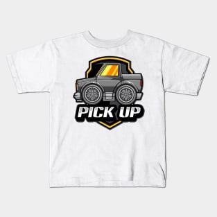 Pick Up Mini Car Kids T-Shirt